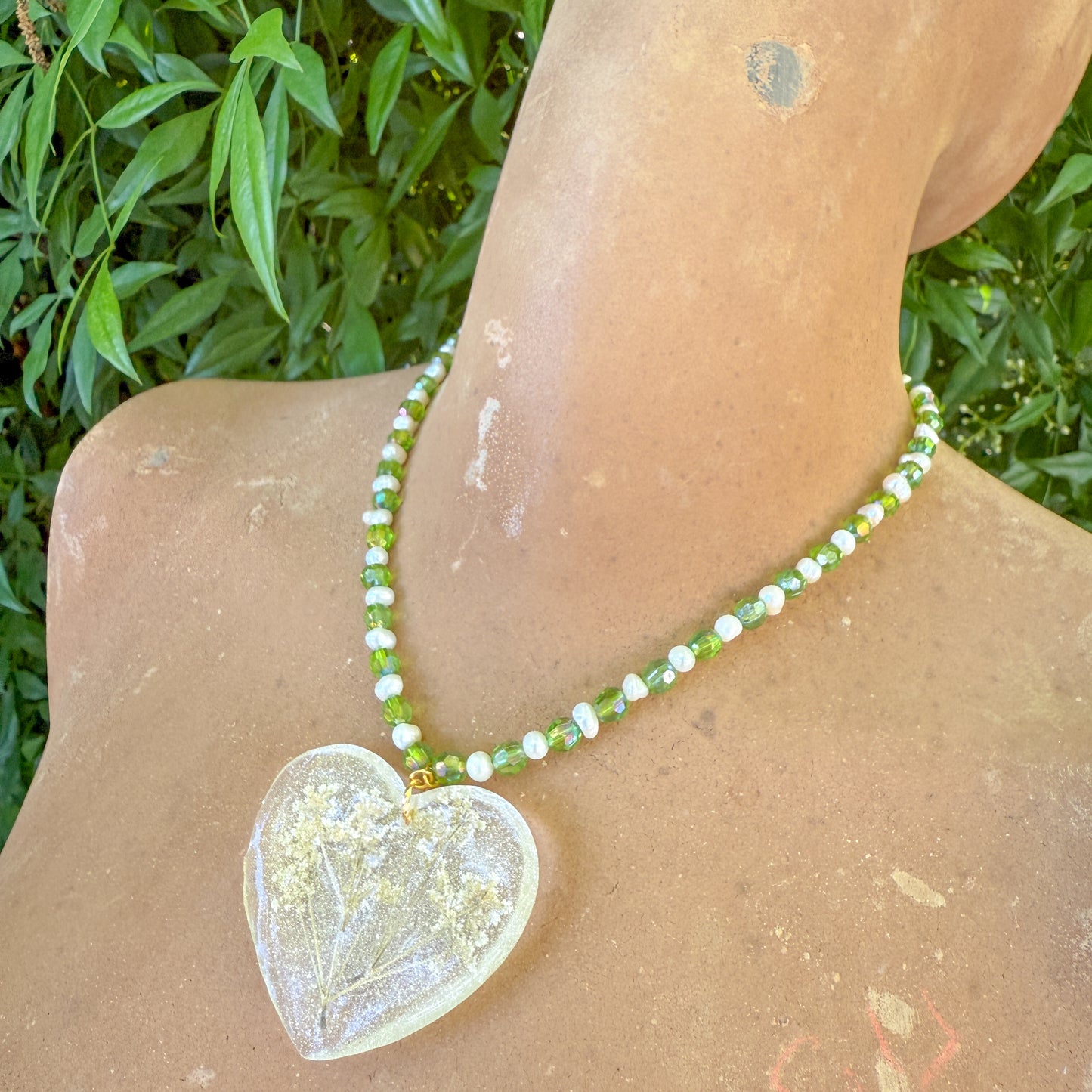 SPRING'S LAST BREATH necklace