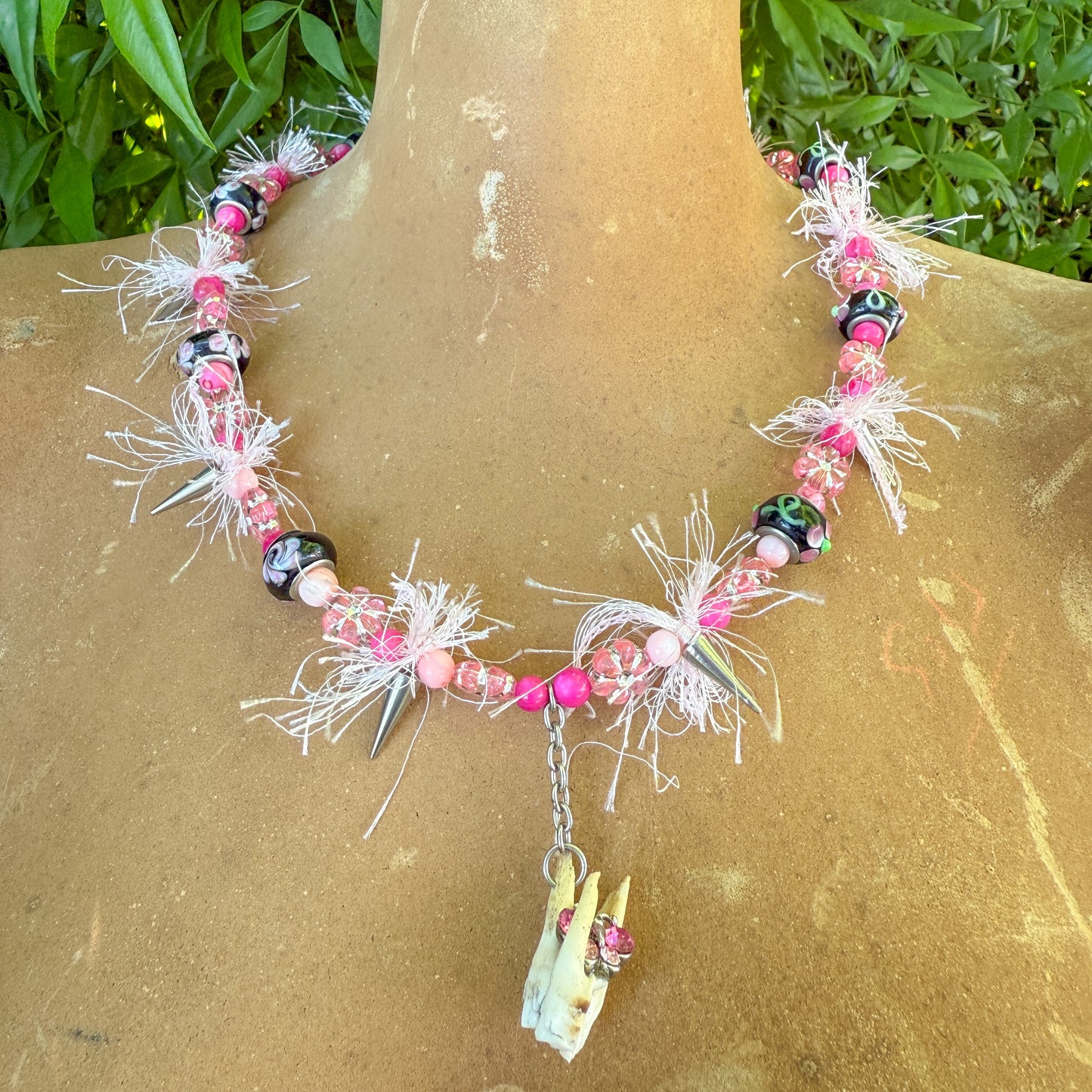 PUPPET IN A BLENDER necklace