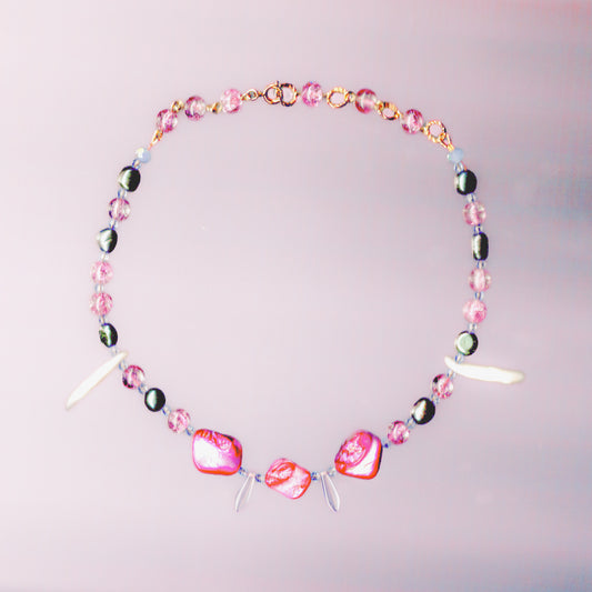 bubblegum chew necklace