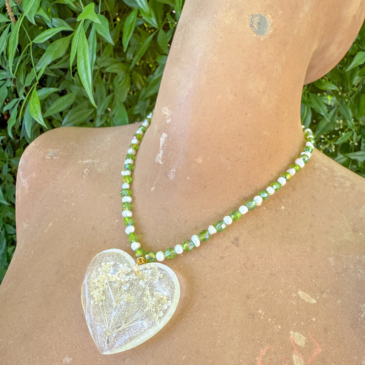 SPRING'S LAST BREATH necklace