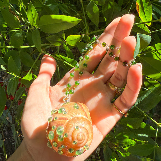 AMOROUS ALGAE necklace