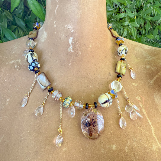 DISTRACTED AT CHURCH necklace